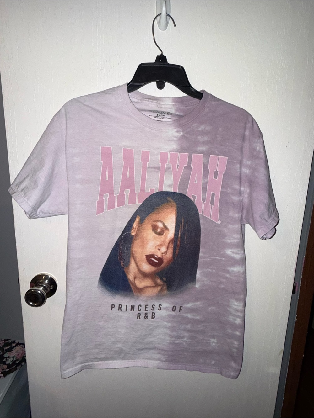 Lavender Tie-Dye Aaliyah Graphic Tee